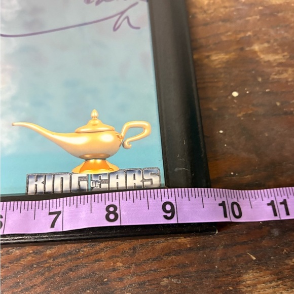 Vintage Signed The Blue Genie Framed Photo - Picture 4 of 6